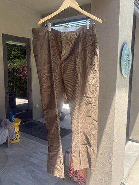 36x32 Jos A Bank Corduroy Pants Brown